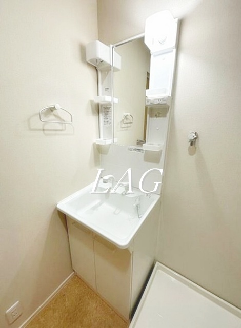 洗面設備　洗面台です。