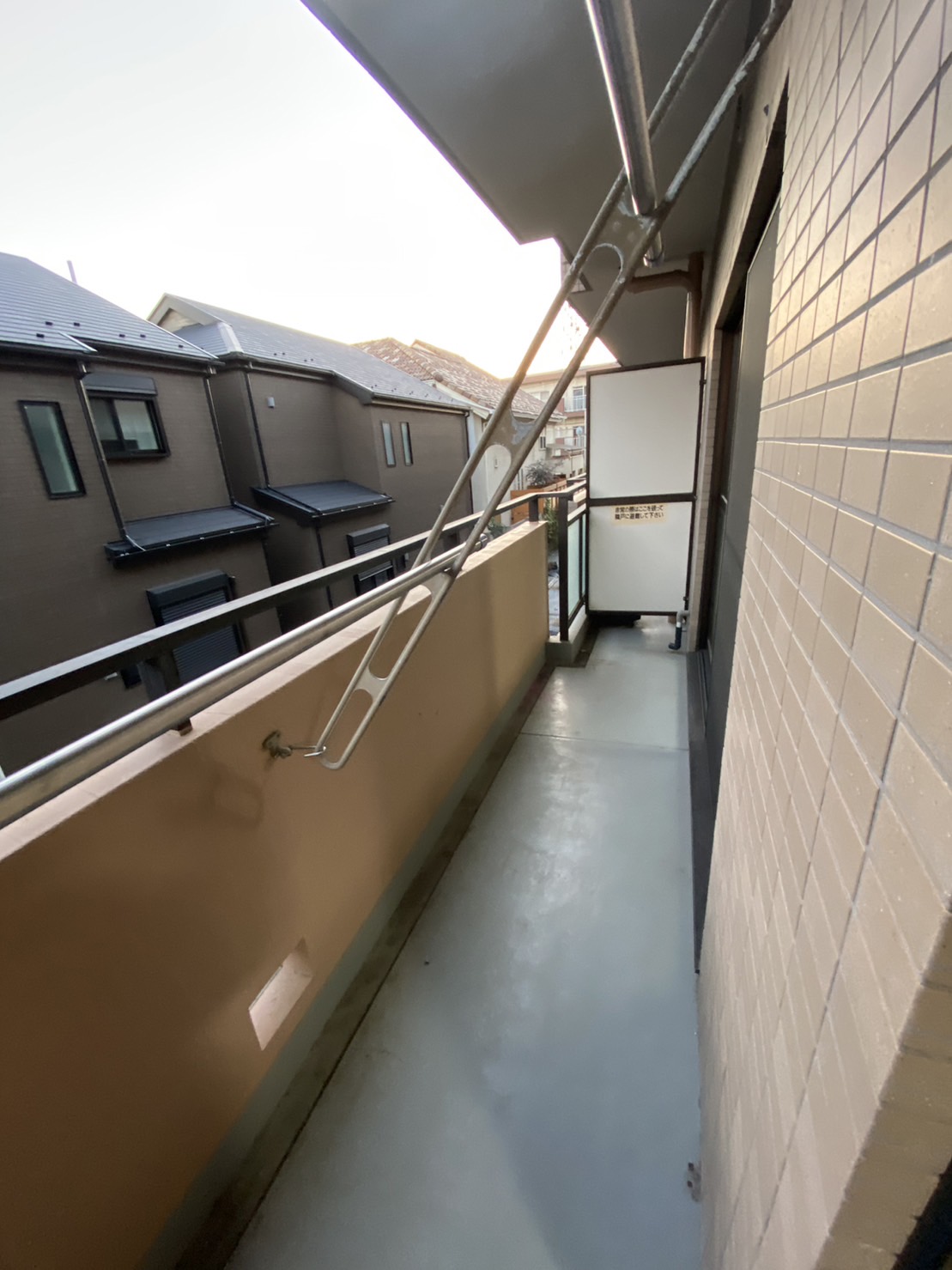 バルコニー　南向きバルコニー