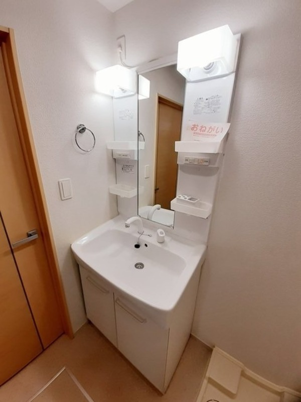 洗面設備　図面と現状に相違がある場合には現状を優先