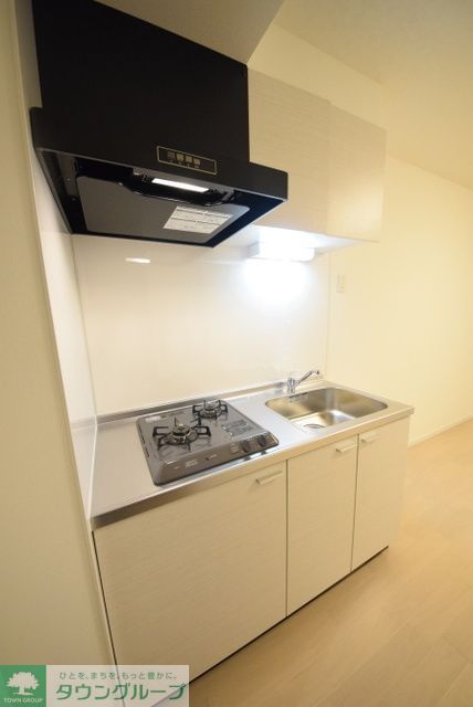 キッチン　２口システムキッチン