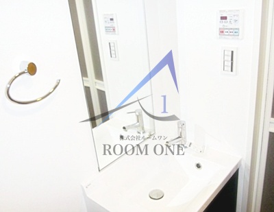 洗面設備　洗面台です。