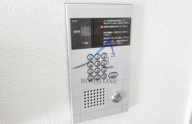 セキュリティ　オートロックです。