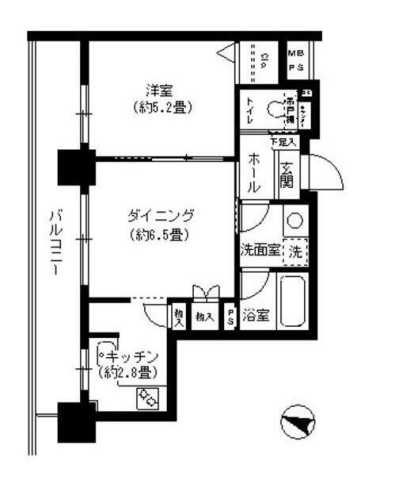 クリオ文京小石川の間取り写真