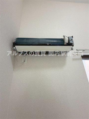 その他設備　撮影時、室内清掃中