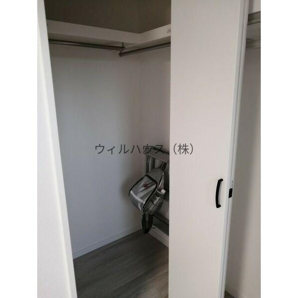 収納　クローゼット！