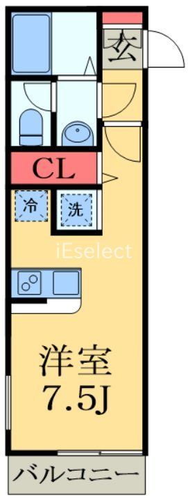ラ・ノーブレ勝田台の間取り写真