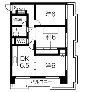ISM徳川RESIDENCEの間取り写真