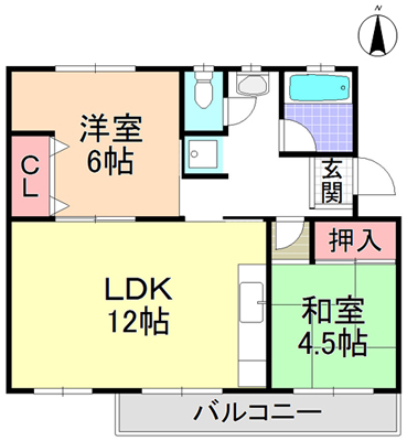 金剛第三住宅の間取り