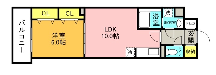 セレノスクエアの間取り