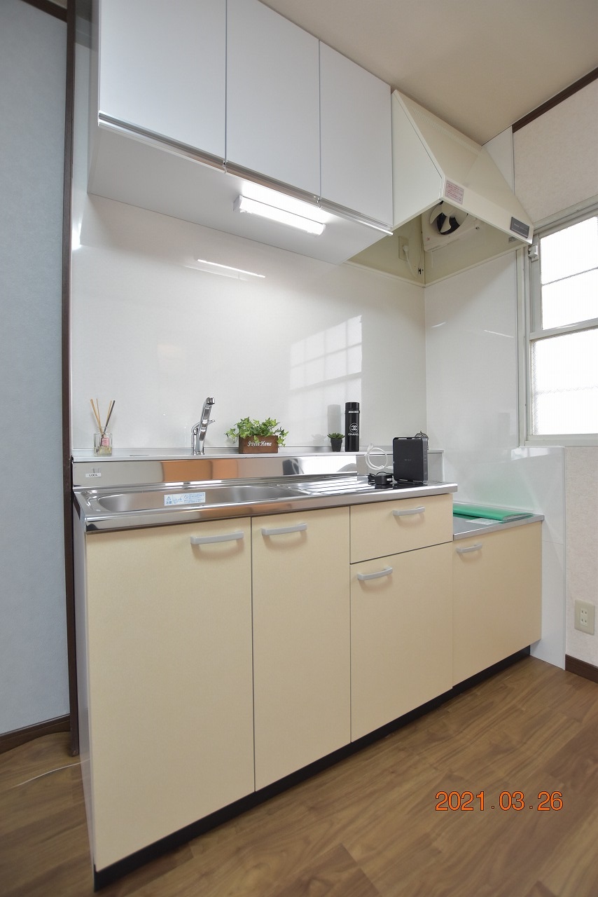 キッチン　リノベ部屋★ネット無料★敷礼なし★手数料半額★ユメウル不動産