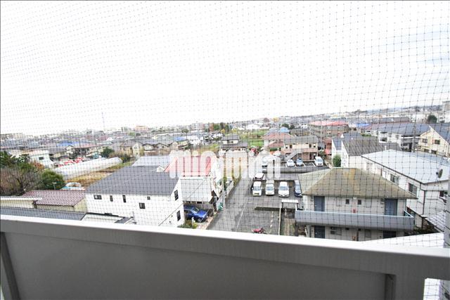 眺望　最上階角部屋で見晴らし良好です！