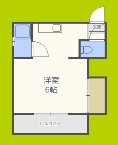 光マンションの間取り