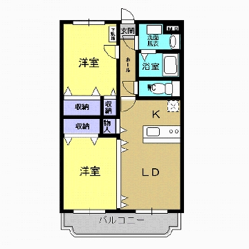 Ｙ＆Ｍガーデン宇都宮の間取り