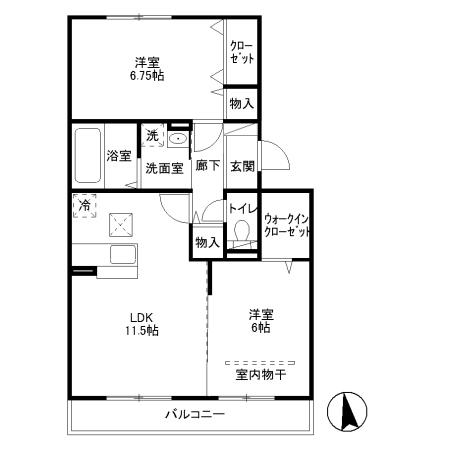 【リュミエールの間取り】