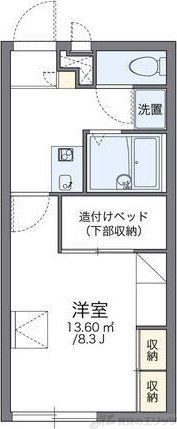 レオパレスグランドゥールの間取り写真