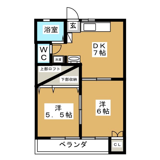 エトワール中町の間取り