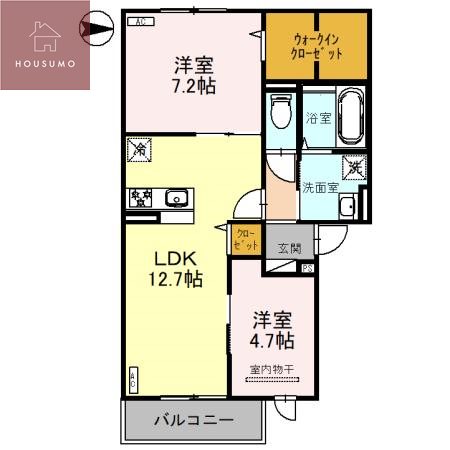 モンターニュの間取り