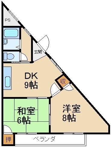 桜園ロイヤルライフの間取り