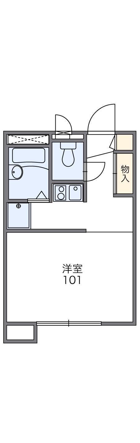 レオパレスＳＱＵＡＲＥの間取り