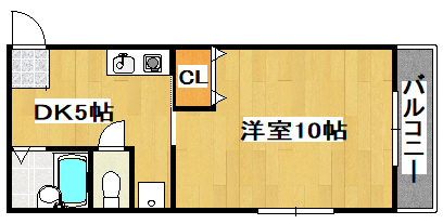 加東市松沢のマンションの間取り