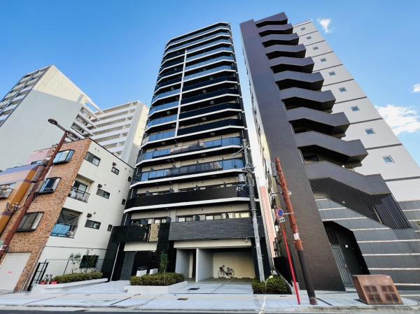 【S-RESIDENCE難波大国町Deuxの建物外観】