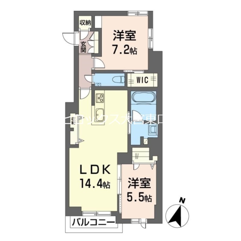 カンパーナ　プリータの間取り