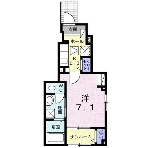 メゾン富士Ｃの間取り