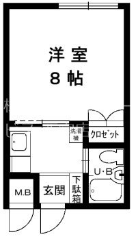 西宮サンハイツの間取り