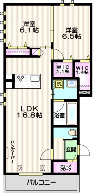 Ｍｏａｎａの間取り