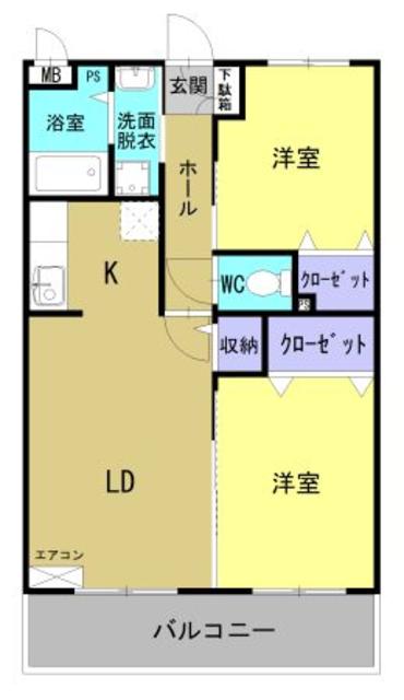 ジャルディーノの間取り