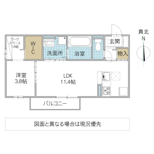 D-room御茶園の間取り