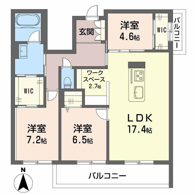 ＳｈａＭａｉｓｏｎ　Ｊ　ｇａｒｄｅｎの間取り