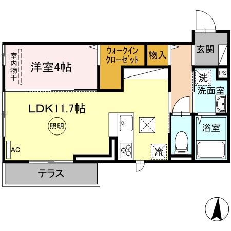 グラン ボナールの間取り