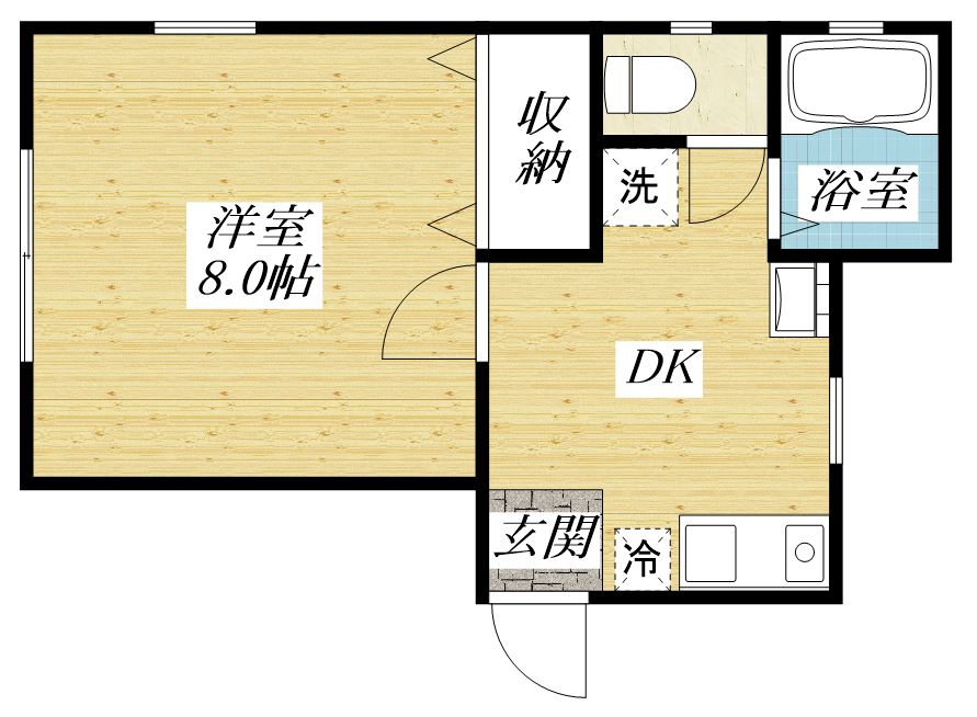 DOME TAMA H棟の間取り