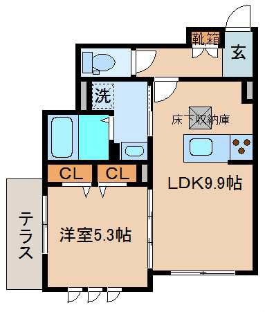 マロニエ太寺の間取り