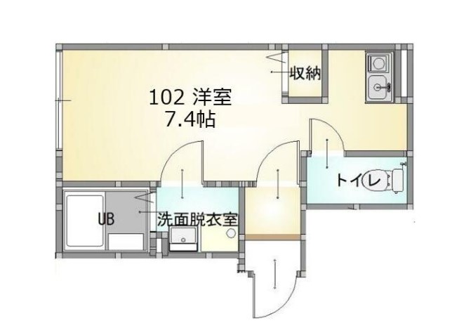 アルクス春日部の間取り