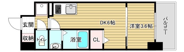 リヴェント福島野田の間取り