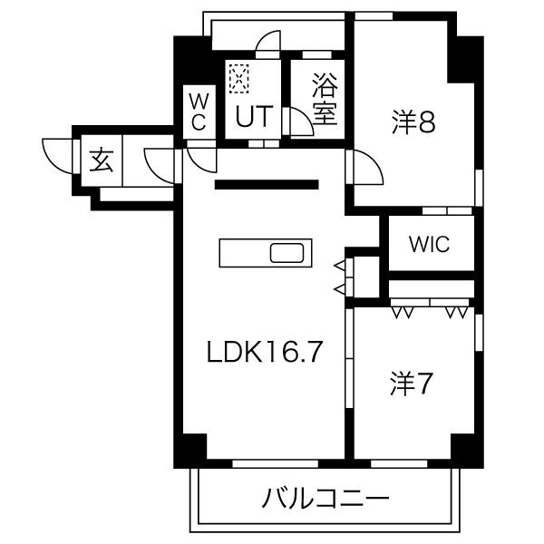 SEIZAN COURT(セイザンコート)の間取り