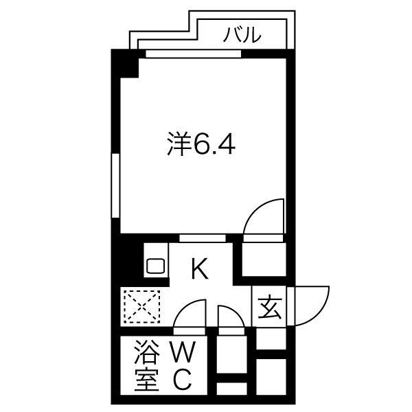 クレアーレ南六甲の間取り