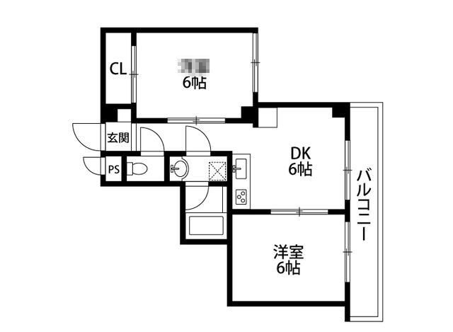 江東区南砂のマンションの間取り