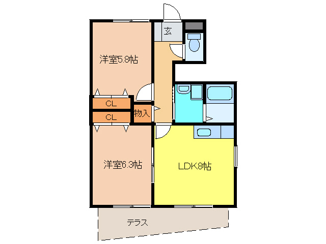 和幸の間取り