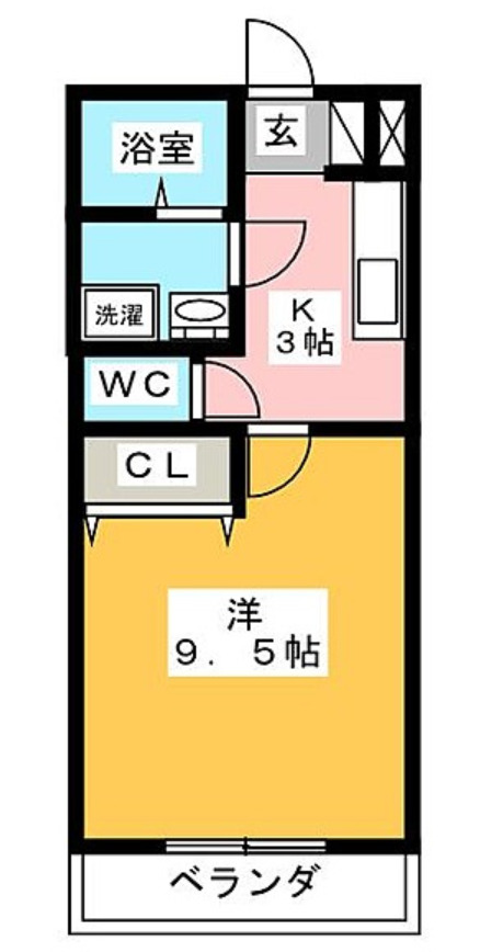 プリムローズCの間取り