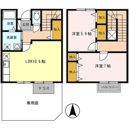 【明石市大久保町森田のその他の間取り】