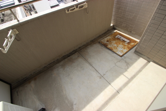 バルコニー　※別部屋の写真です