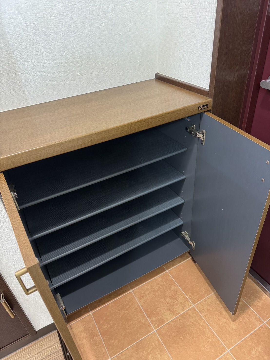 バルコニー　シューズBOX。