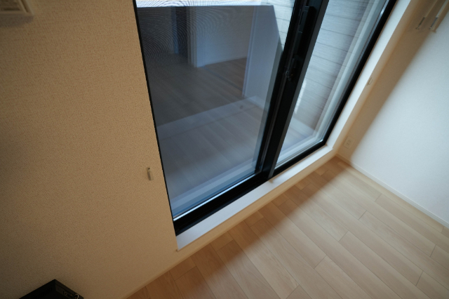 バルコニー　同じ間取りのお部屋