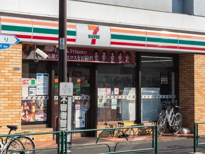 コンビニ　セブンイレブン江東亀戸7丁目店（コンビニ）まで70m