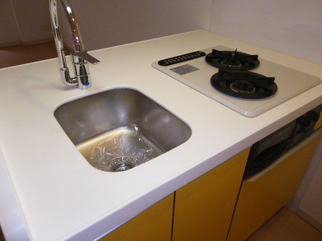 キッチン　キッチン　2口ガスコンロ