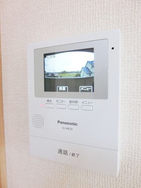 セキュリティ　突然の来客も安心