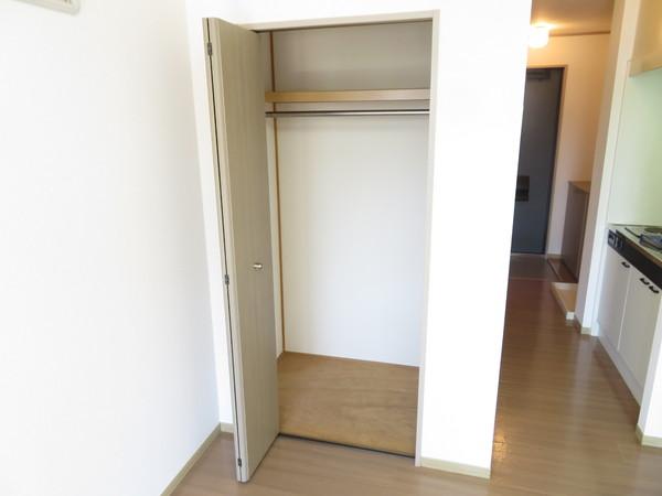 収納　クローゼット！